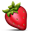strawberry on platform Apple