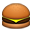 hamburger on platform Apple