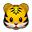 tiger face on platform Apple