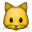 cat face on platform Apple