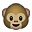 monkey face on platform Apple