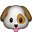 dog face on platform Apple