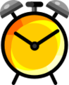 alarm clock on platform au kddi