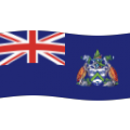 flag: Ascension Island on platform BlobMoji