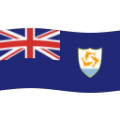 flag: Anguilla on platform BlobMoji