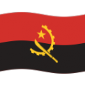 flag: Angola on platform BlobMoji