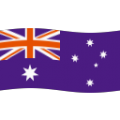 flag: Australia on platform BlobMoji