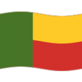 flag: Benin on platform BlobMoji