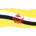 flag: Brunei on platform BlobMoji