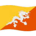 flag: Bhutan on platform BlobMoji