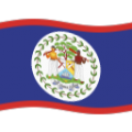 flag: Belize on platform BlobMoji