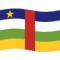 flag: Central African Republic on platform BlobMoji
