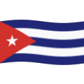 flag: Cuba on platform BlobMoji