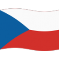 flag: Czechia on platform BlobMoji