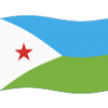 flag: Djibouti on platform BlobMoji