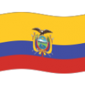 flag: Ecuador on platform BlobMoji