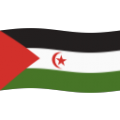 flag: Western Sahara on platform BlobMoji