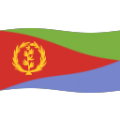flag: Eritrea on platform BlobMoji