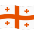 flag: Georgia on platform BlobMoji