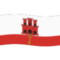 flag: Gibraltar on platform BlobMoji