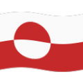 flag: Greenland on platform BlobMoji