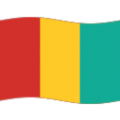 flag: Guinea on platform BlobMoji