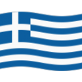 flag: Greece on platform BlobMoji