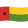 flag: Guinea-Bissau on platform BlobMoji