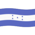 flag: Honduras on platform BlobMoji