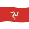 flag: Isle of Man on platform BlobMoji