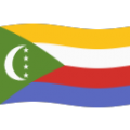 flag: Comoros on platform BlobMoji