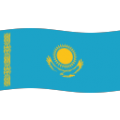 flag: Kazakhstan on platform BlobMoji