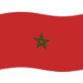 flag: Morocco on platform BlobMoji