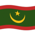flag: Mauritania on platform BlobMoji