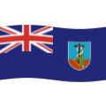 flag: Montserrat on platform BlobMoji