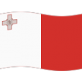 flag: Malta on platform BlobMoji