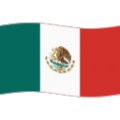 flag: Mexico on platform BlobMoji