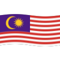 flag: Malaysia on platform BlobMoji