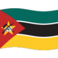 flag: Mozambique on platform BlobMoji