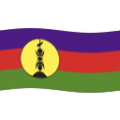 flag: New Caledonia on platform BlobMoji