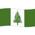 flag: Norfolk Island on platform BlobMoji