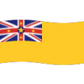 flag: Niue on platform BlobMoji