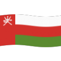 flag: Oman on platform BlobMoji