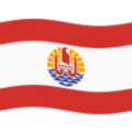 flag: French Polynesia on platform BlobMoji