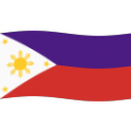 flag: Philippines on platform BlobMoji