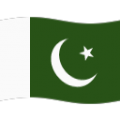 flag: Pakistan on platform BlobMoji