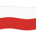 flag: Poland on platform BlobMoji