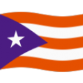 flag: Puerto Rico on platform BlobMoji