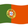 flag: Portugal on platform BlobMoji