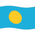 flag: Palau on platform BlobMoji